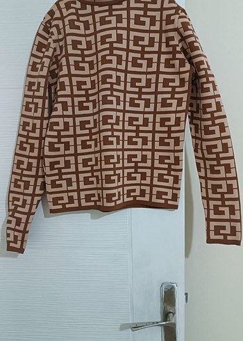 MYD Basic Kahverengi Vintage Erkek Rozet - Görsel 2