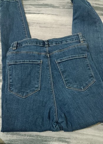 Jupiter Mavi Kadın Kot Pantolon, Rahat Kesim - Görsel 2