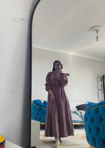 Uzun Kollu Salaş Elbise - Görsel 2