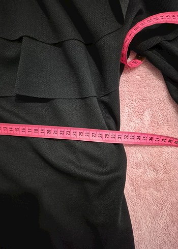 Siyah Uzun Kollu elbise - Görsel 3