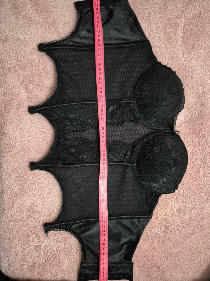 siyah gotik korse - Görsel 4