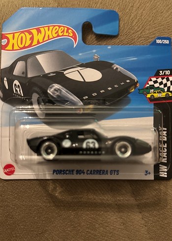 Siyah Hot Wheels Porsche 904 Carrera GTS Oyuncak Araba
