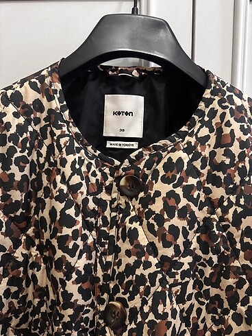Koton Koton Marka, Leopar Desenli Mont 38 Beden
