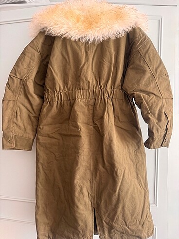 Twist kürk garnili haki parka yeni ve etiketli 36 beden - Görsel 10