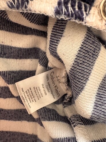 3-6 Ay Beden lacivert Renk Calvin Klein tulum