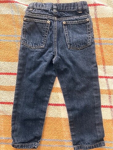 24-36 Ay Beden Calvin Klein kot pantolon 3 yaş
