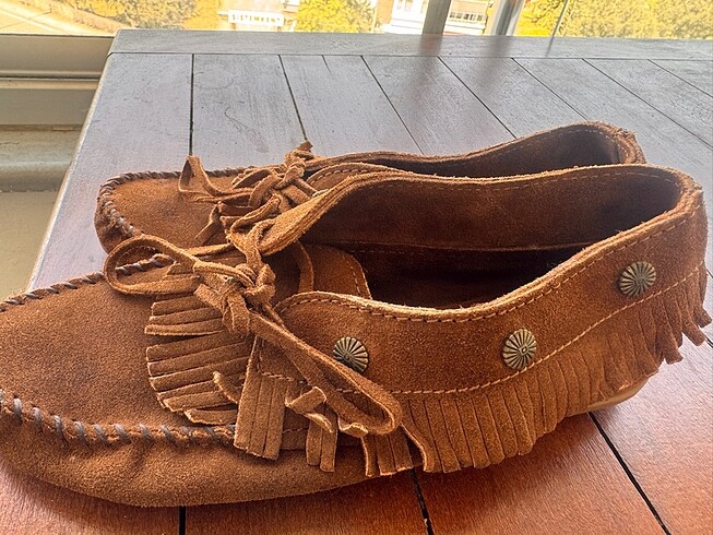 Minnetonka Süet Minnetonka Ayakkabı