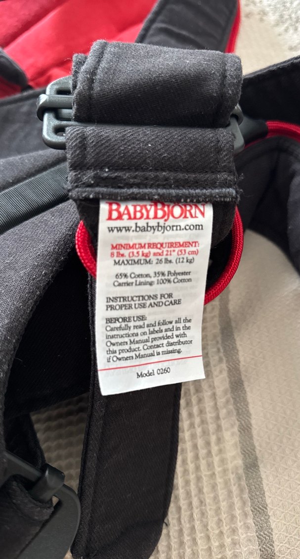 BabyBjörn Siyah Bebek Taşıyıcı Kanguru - Görsel 4