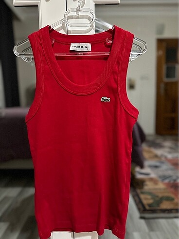 Lacoste kırmızı atlet