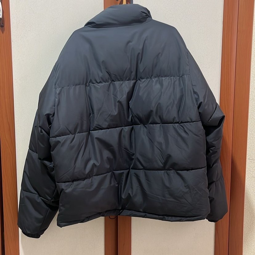 Yüksek Yakalı Siyah Fermuarlı Erkek Mont 1-2 defa giyildi - Görsel 5