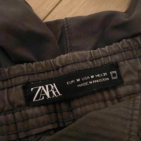 m Beden gri Renk Zara pantolon