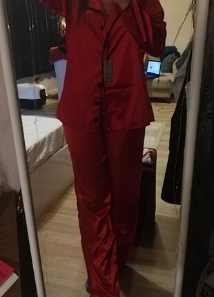 Saten pijama takımı 