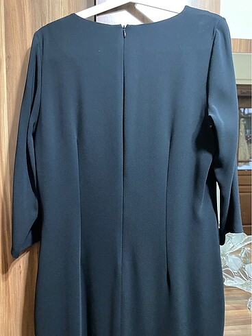 Siyah çok şık kurtarıcı abiye - Görsel 5