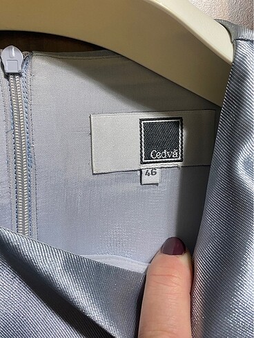 Chamay cedva elbise - Görsel 6