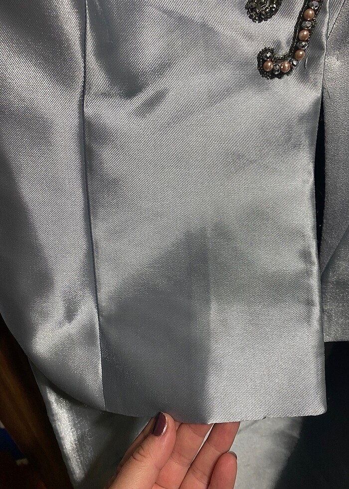 Chamay cedva elbise - Görsel 2