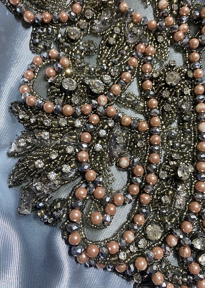 Chamay cedva elbise - Görsel 3