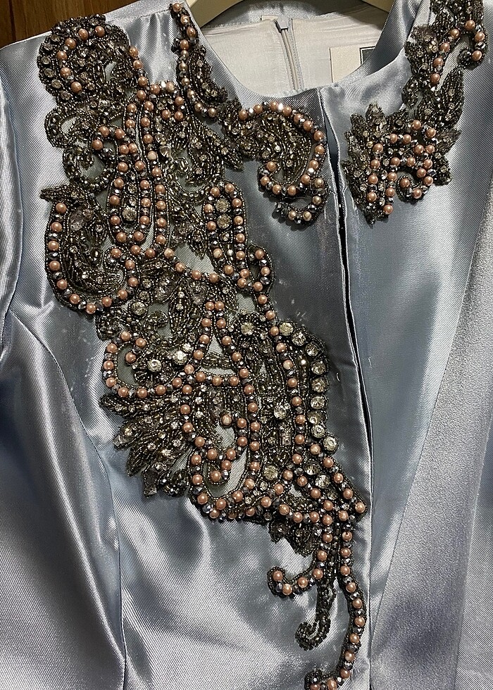 Chamay cedva elbise - Görsel 4