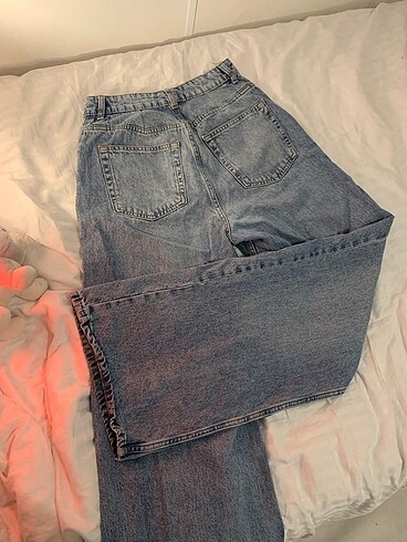 H&M H&M Bele Oturan Bol Paça Jean