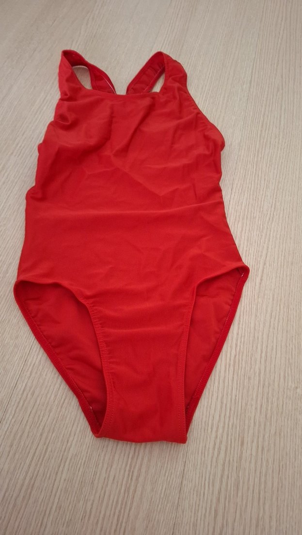 Kırmızı Drapeli İnce Askılı Mayo - Görsel 2