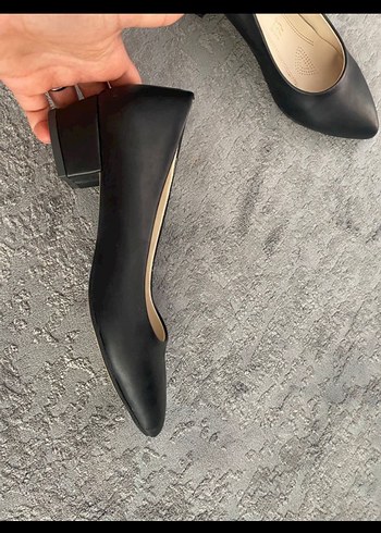 Siyah Kadın Topuklu Stiletto - Modern Klasik - Görsel 2