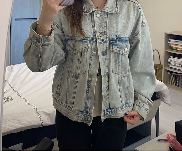 m Beden Pull and bear kot ceket