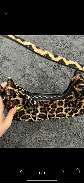 Zara Leopar çanta