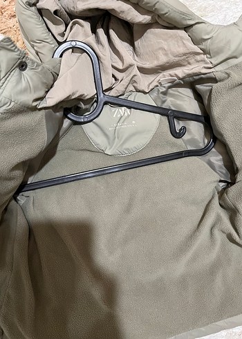 Zara 12-18 ay yeşil mont - Görsel 3