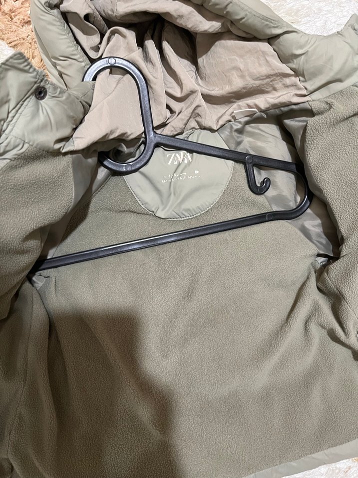 Zara 12-18 ay yeşil mont - Görsel 3