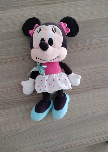 Pembe renkli Minnie Mouse peluş oyuncak - Görsel 2