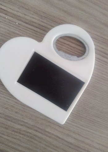 Kalp Şeklinde dolap magnet - Görsel 2