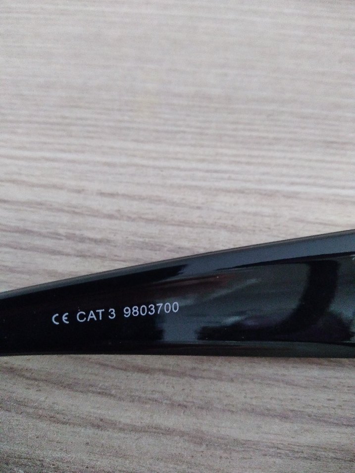 Siyah Şeffaf Vintage Kadın Güneş Gözlüğü - Görsel 5