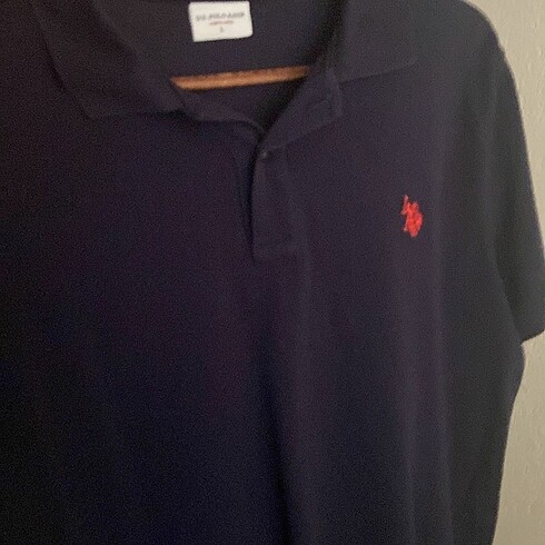 l Beden Lacivert USPA Polo Yaka Tisort Orjinal
