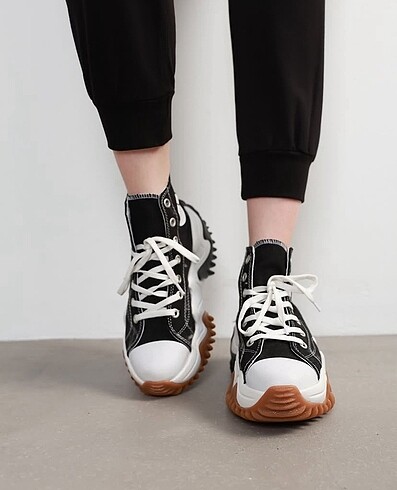37 Beden siyah Renk converse spor ayakkabı