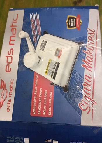 Siyah Manuel sigara sarma makinesi - Görsel 3