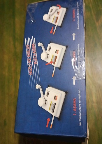 Siyah Manuel sigara sarma makinesi - Görsel 4