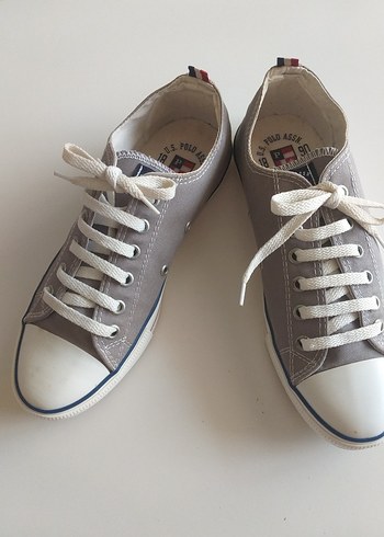 U.S. Polo Assn. Gri Erkek Spor Ayakkabı