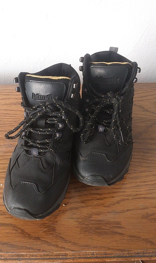 Siyah  Spor Bot Bağcıklı - Görsel 3