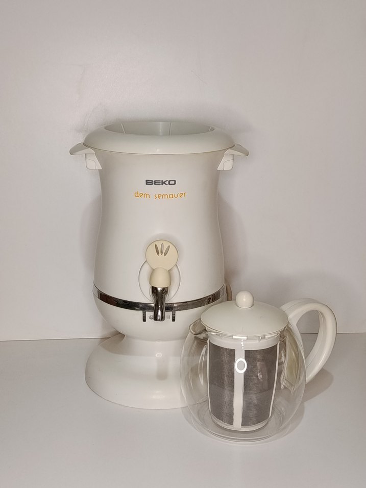 Beko Beyaz Dem Semaver Çay Makinesi - Görsel 2