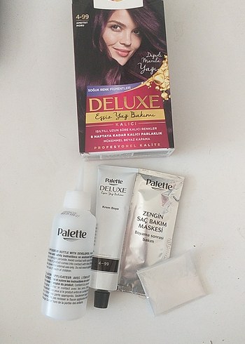 Diğer Deluxe Kalıcı Saç Boyası 4-99 Ametist Moru