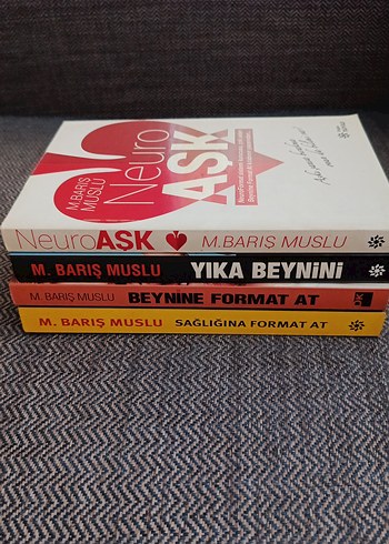 Barış Muslu Sağlığa ve Beyne Dair Kitapları 
toplu fiyatıdır - Görsel 2