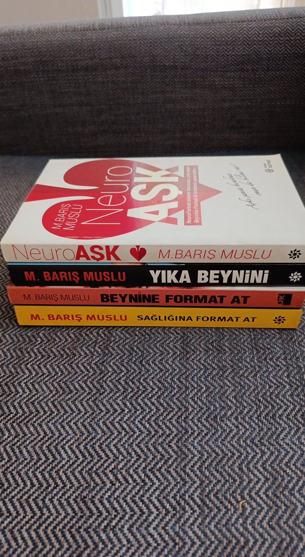 Barış Muslu Sağlığa ve Beyne Dair Kitapları 
toplu fiyatıdır - Görsel 2