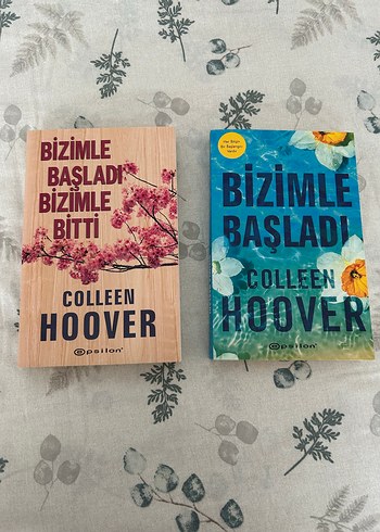  Beden Colleen Hoover - Bizimle Başladı & Bizimle Bitti Set