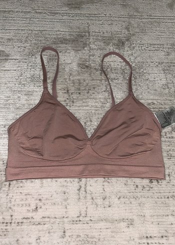 s Beden pembe Renk Bej Spor Sütyeni
