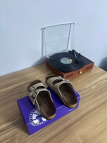 Birkenstock BİRKENSTOK TOKALI TERLİK KREM