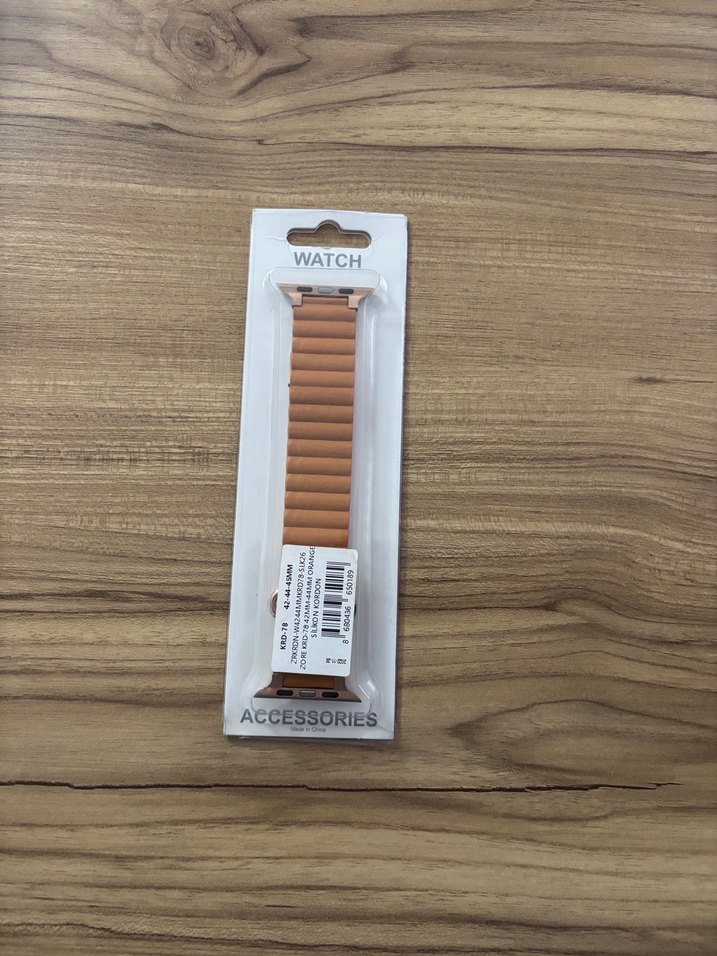 Apple Watch Kordon 42mm 44mm 45mm uyumlu Mıknatıslı - Görsel 2