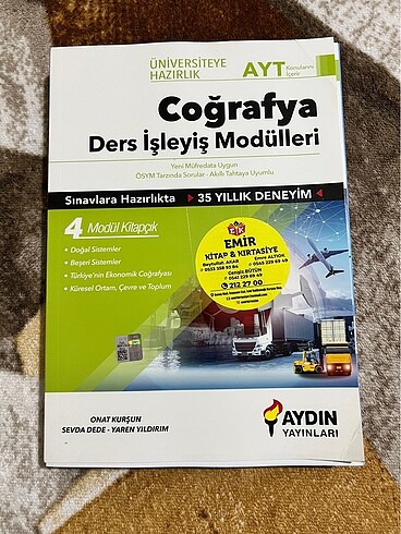 AYT COĞRAFYA 4 MODÜL KİTAPÇIK