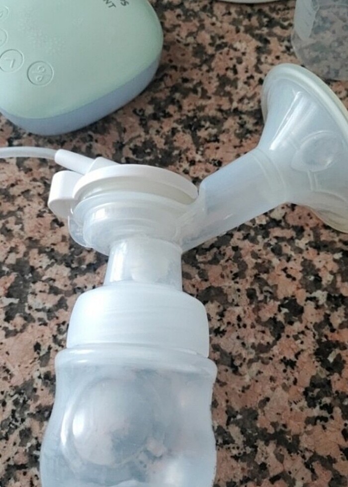 Philips avent süt sağma elektrikli çok az kullanıldı garanti dev - Görsel 4