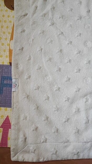 Bebek battaniyesi organik çift katlı polar yumuşak tüylü - Görsel 2