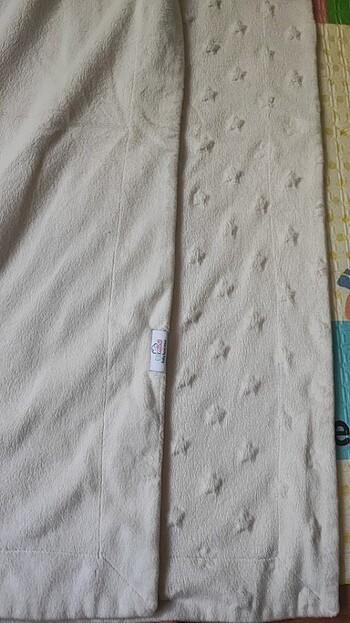 Bebek battaniyesi organik çift katlı polar yumuşak tüylü - Görsel 3