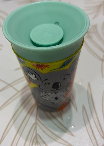 Munchkin su alıştırma bardağı Renkli Koala Desenli Çocuk suluk - Görsel 2